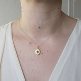 Antique Victorian 18ct Gold Emerald Star Charm