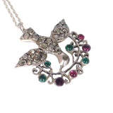 Antique Victorian Silver St Esprit Pendant