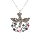 Antique Victorian Silver St Esprit Pendant