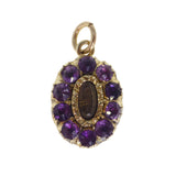 Antique Georgian Gold Amethyst Charm