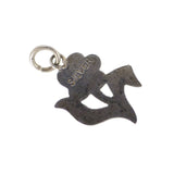 Vintage English Silver Enamel Forget Me Not Charm