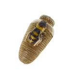 Vintage Chinese Silver Filigree Honey Bee Pendant