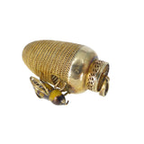 Vintage Chinese Silver Filigree Honey Bee Pendant