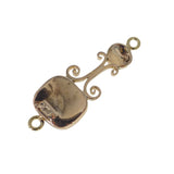 Antique Georgian Halley's Comet Garnet Pendant