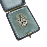 Antique Victorian Shagreen Fitted Heart Charm & Box