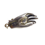 Antique Silver Figural Hand Conversion Charm