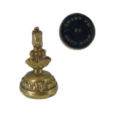 Antique Victorian 'My Heart Is With Thee' Seal Fob