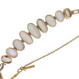 Antique Edwardian Gold Moonstone Bracelet