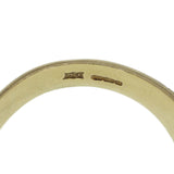 Vintage 9ct Gold & Ruby Snake Ring