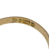 Antique 9ct Gold Moonstone Bullet Ring