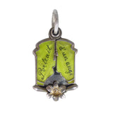Antique Meyle & Mayer 'Portrait d'un ange' Silver Articulated Charm
