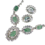 Vintage Christian Dior Mitchel Maer Necklace & Earrings Set