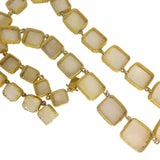 Antique Georgian Mother Of Pearl Maltese Cross Necklace