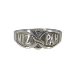 Antique Victorian Silver Mizpah Ring