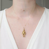 Antique Gold Articulated Napoleon Charm