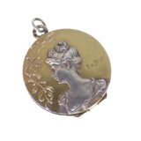 Antique Art Nouveau Figural 'Paul De Bryk' Locket