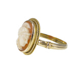 Antique 11ct Gold Grand Tour Cameo Ring