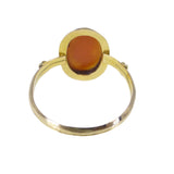 Antique 11ct Gold Grand Tour Cameo Ring