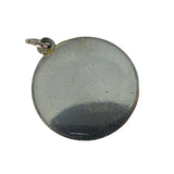 Antique Silver Bressan Enamel Jewel Tone Pendant