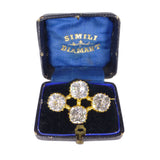 Antique ‘Simili Diamante’ Paste Brooch – Boxed