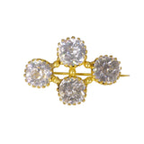Antique ‘Simili Diamante’ Paste Brooch – Boxed