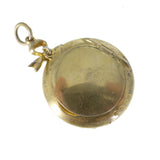 Antique Edwardian Silver Paste Bow Locket