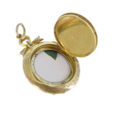 Antique Edwardian Silver Paste Bow Locket