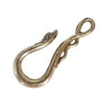 Antique Victorian Metal Snake Hook Charm Holder