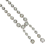 Antique Art Deco Paste Negligee Riviere Necklace