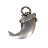 Antique Silver Tiger Claw Charm Pendant
