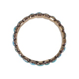 Antique Georgian Gold Turquoise Eternity Ring