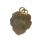 Antique Edwardian Enamel Purple Pansy Charm