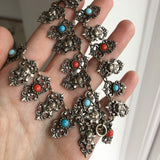 Antique Renaissance Revival Figural Gothic Choker Necklace