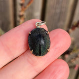 Antique Scarab Tortoise Beetle Pendant Charm