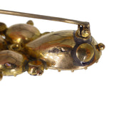 Antique Georgian Gold Amethyst Brooch (AF)