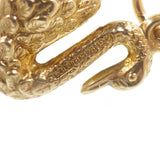 Vintage 1970s 9ct Gold Swan Charm