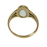 Antique Edwardian Gold Moonstone Solitaire Ring