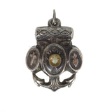 Antique French Stanhope Souvenir Sacred Heart Pendant