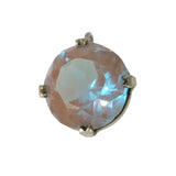 Antique Edwardian Saphiret Glass Pendant Charm