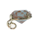 Antique Edwardian Saphiret Glass Pendant Charm