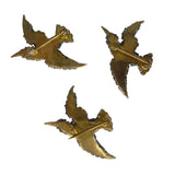 Antique Edwardian Paste Bird In Flight Brooches