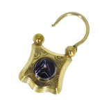 Antique Victorian Gold Plated Padlock Charm